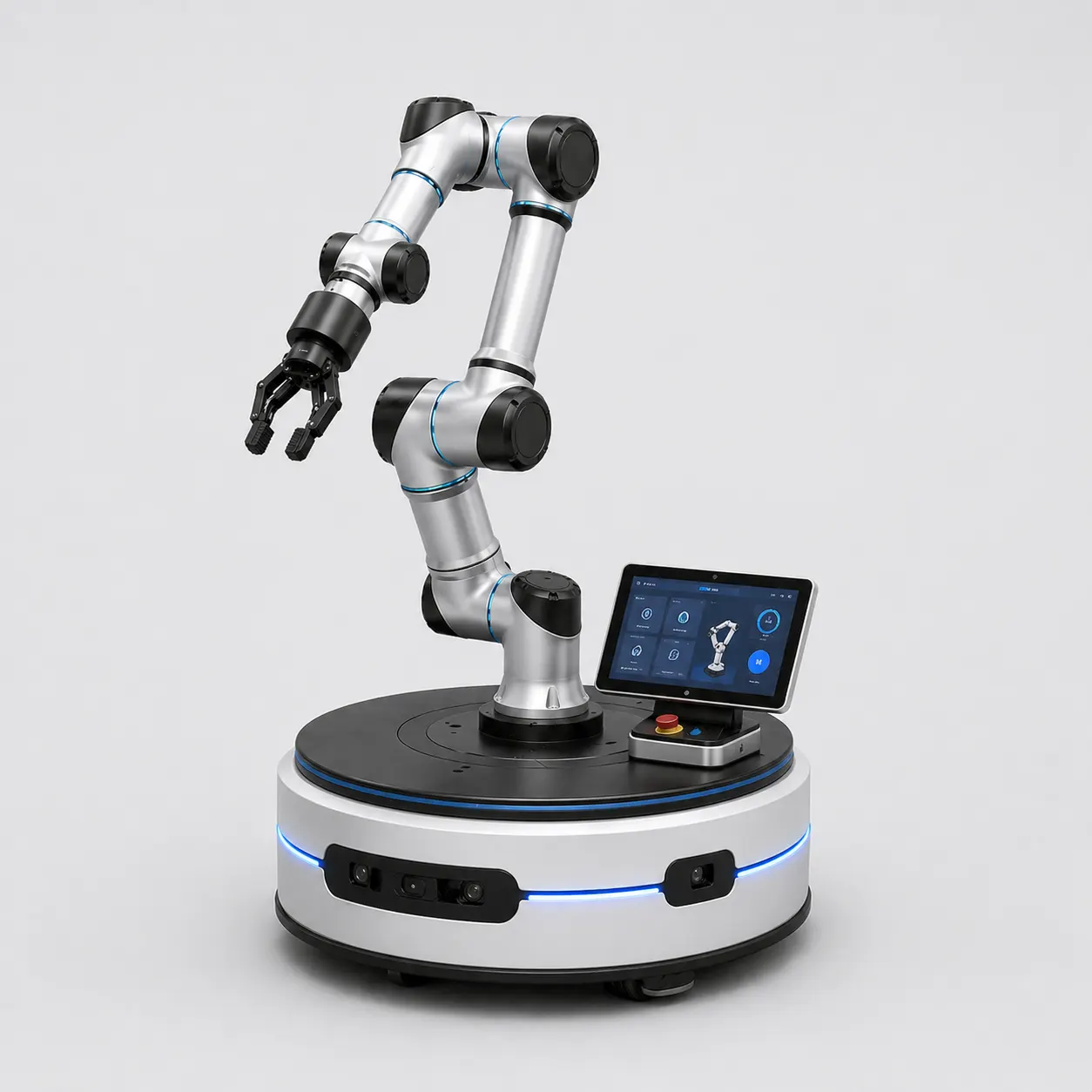 サーバールーム内でのロボット実証